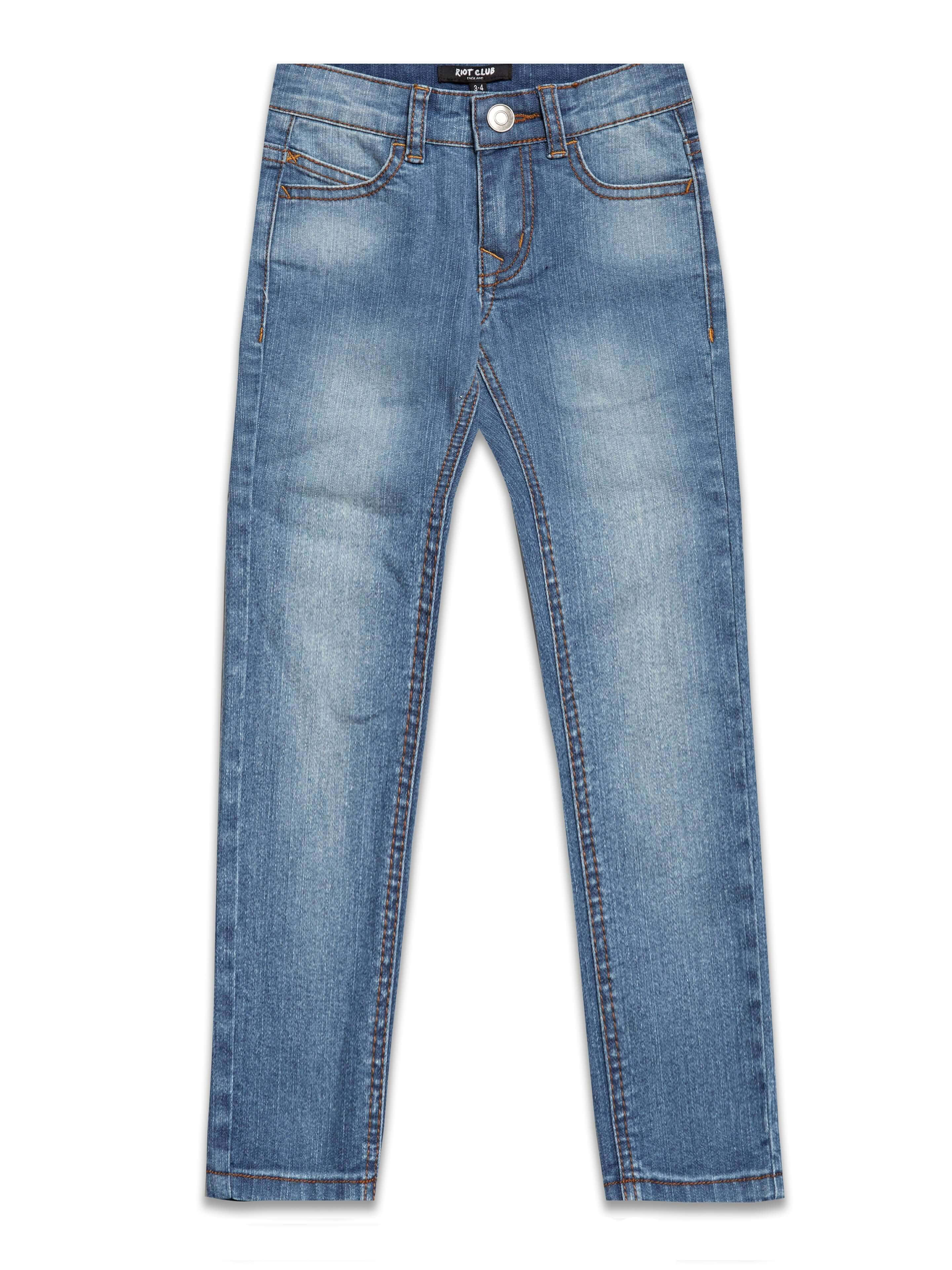 denim blue, light-wash blue jeans, classic stitching, 4K Phone Wallpaper