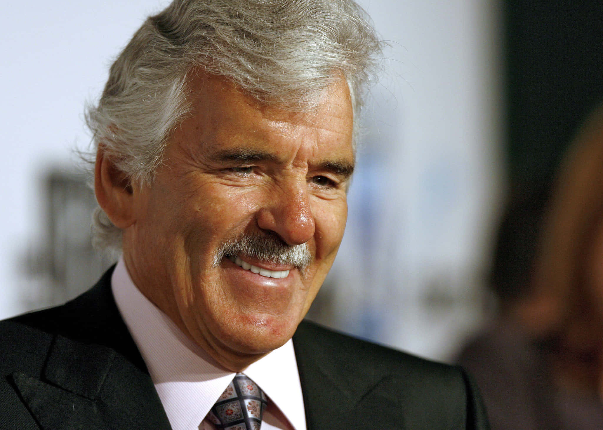 Dennis Farina, suit, tie, Full HD Desktop Wallpaper