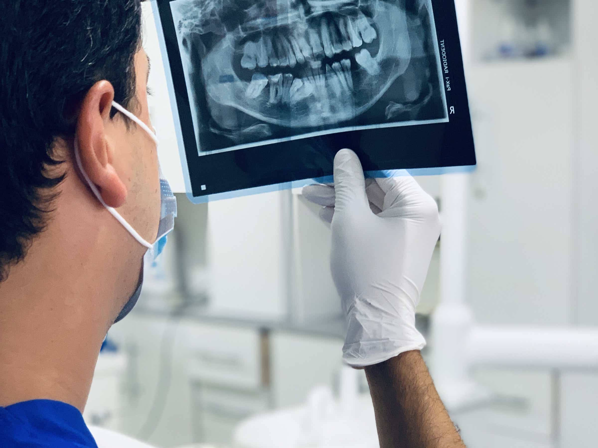 dentist, mask, gloves, Full HD Desktop Wallpaper