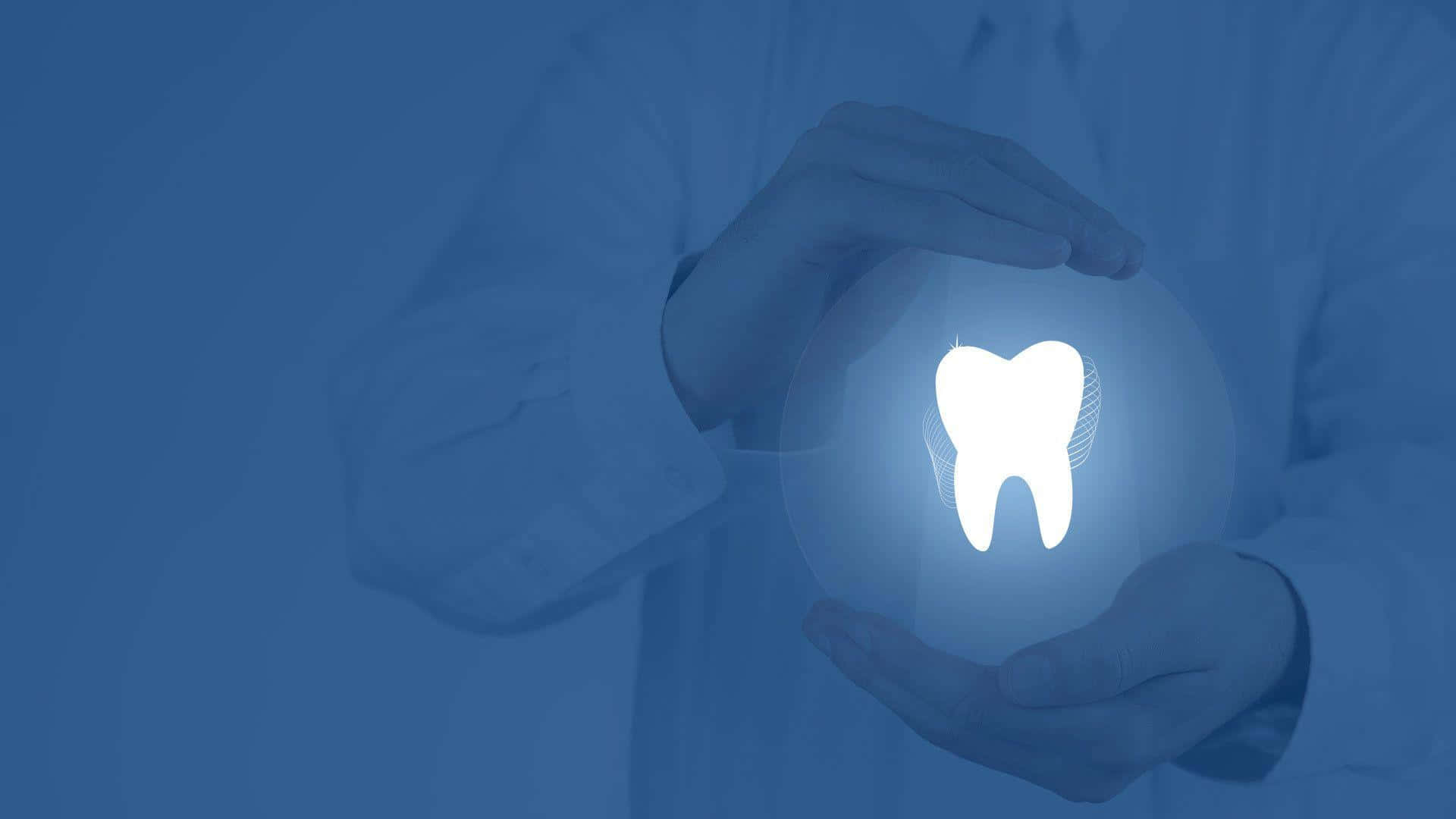 dental care innovation concept, white coat, glowing orb, Full HD Desktop Wallpaper