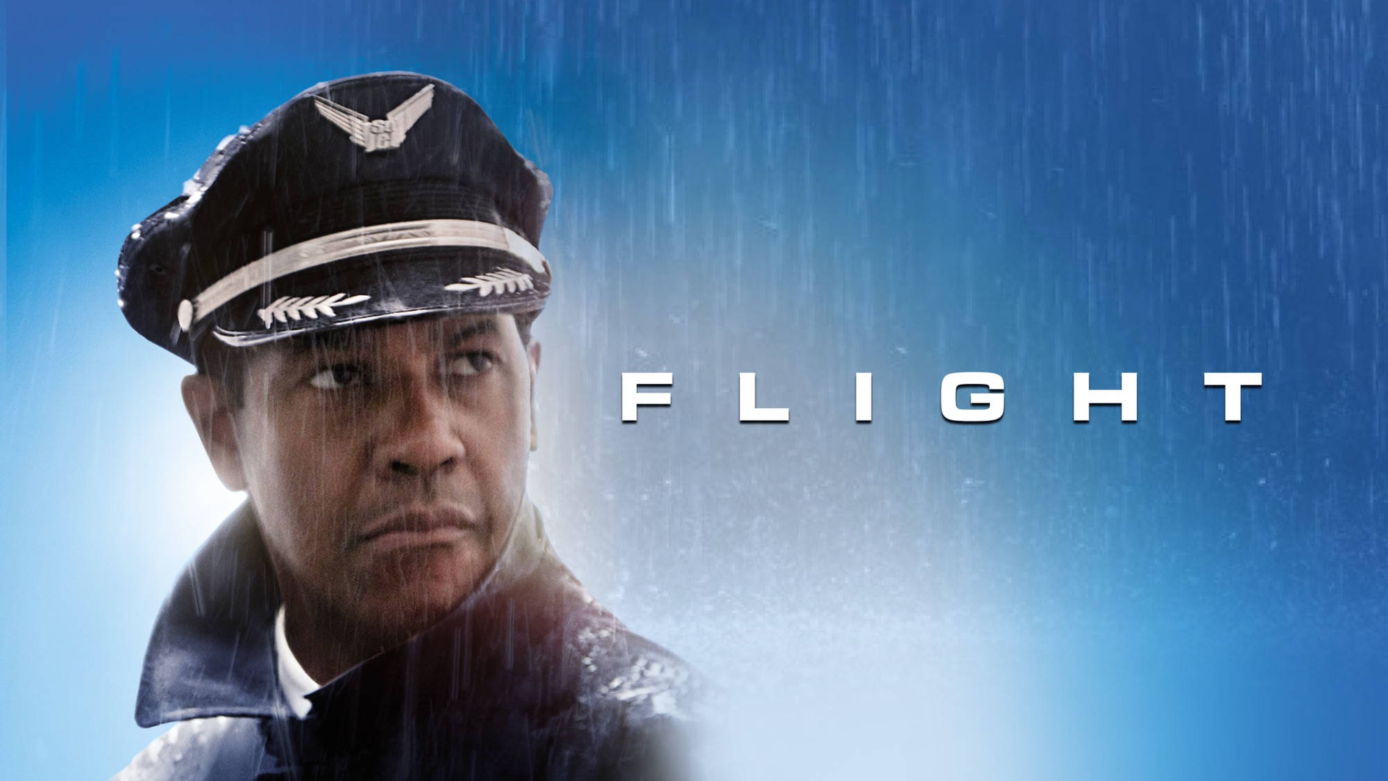 Denzel Washington, Flight, rainy blue sky, Full HD Desktop Wallpaper