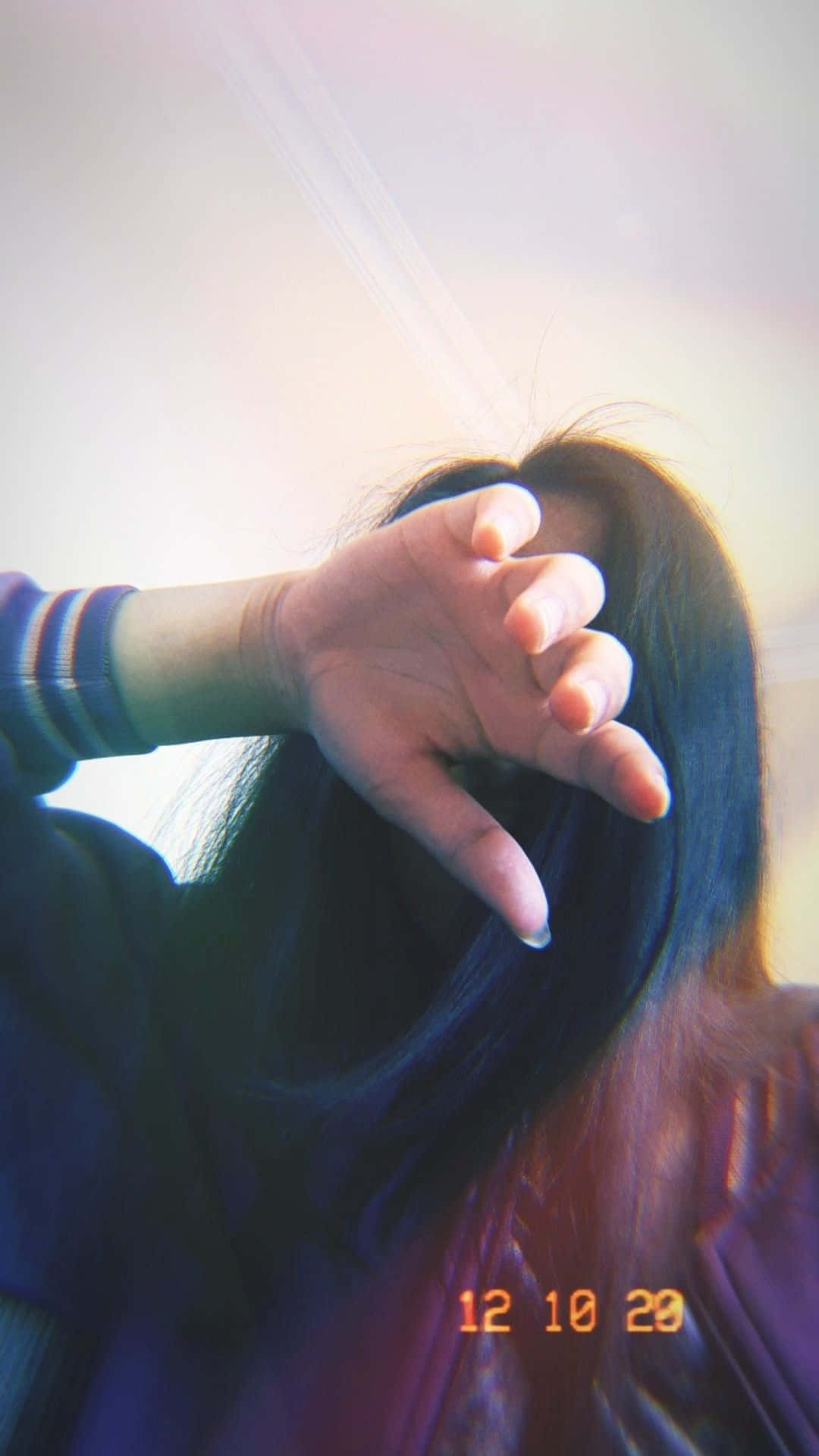 Depressing iPhone, dark hair, soft glowing light, Full HD Phone Wallpaper
