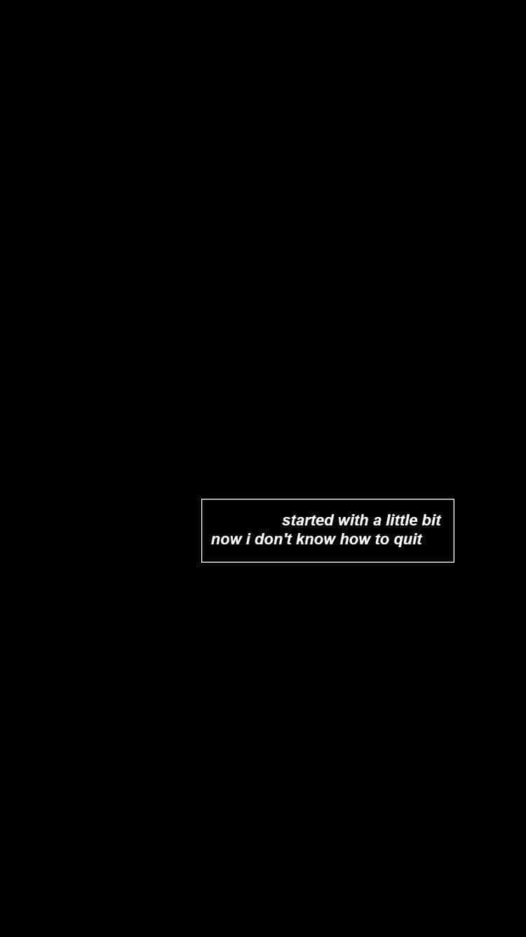 Depression Struggle Quote, Dark Aesthetic, minimalist black background, HD Phone Wallpaper