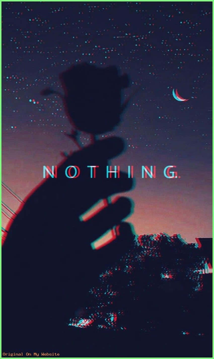 Depression Phone, starry twilight sky, crescent moon, HD Phone Wallpaper