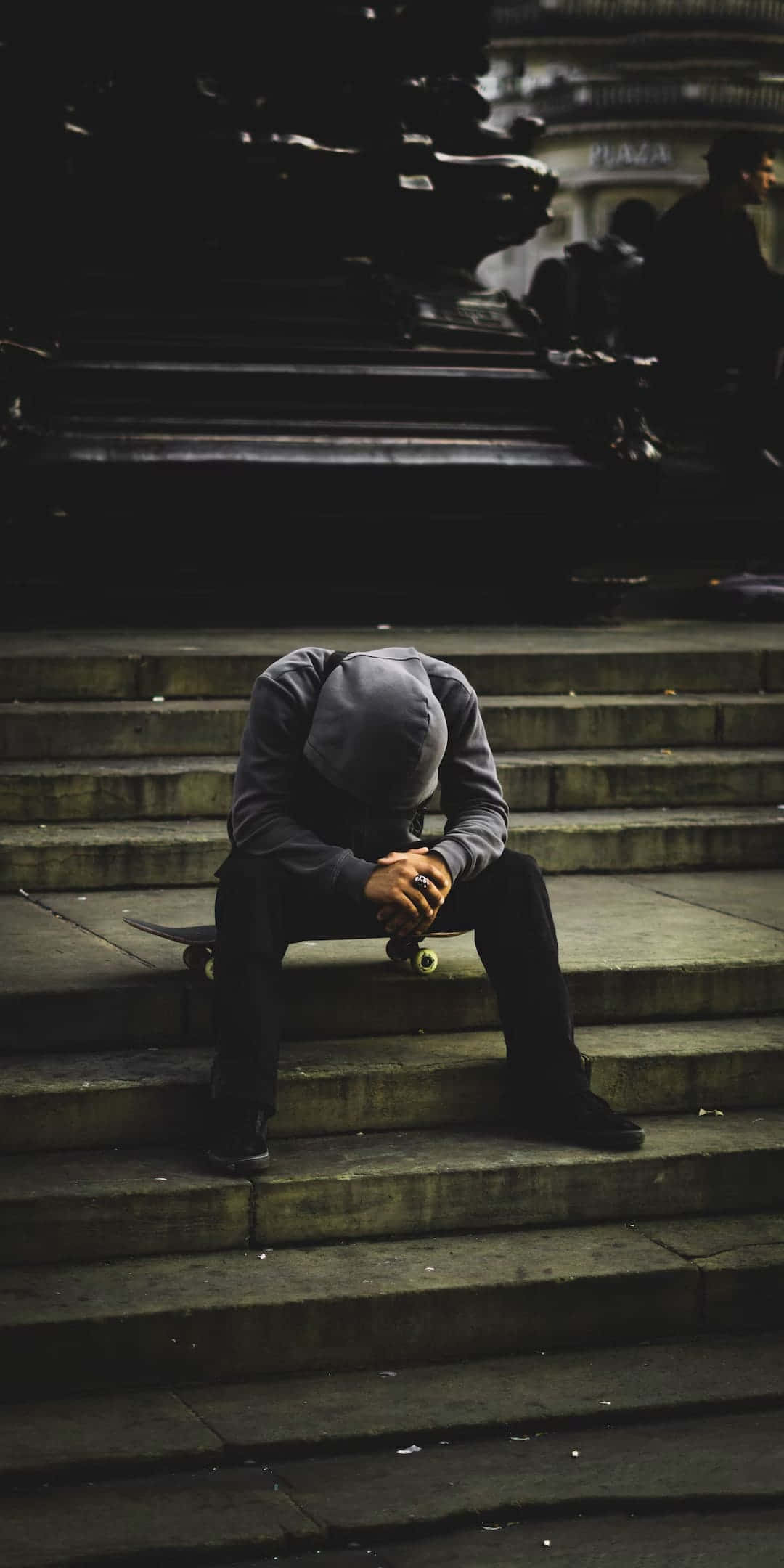 Depression Phone, hoodie, skateboard, Full HD Phone Wallpaper