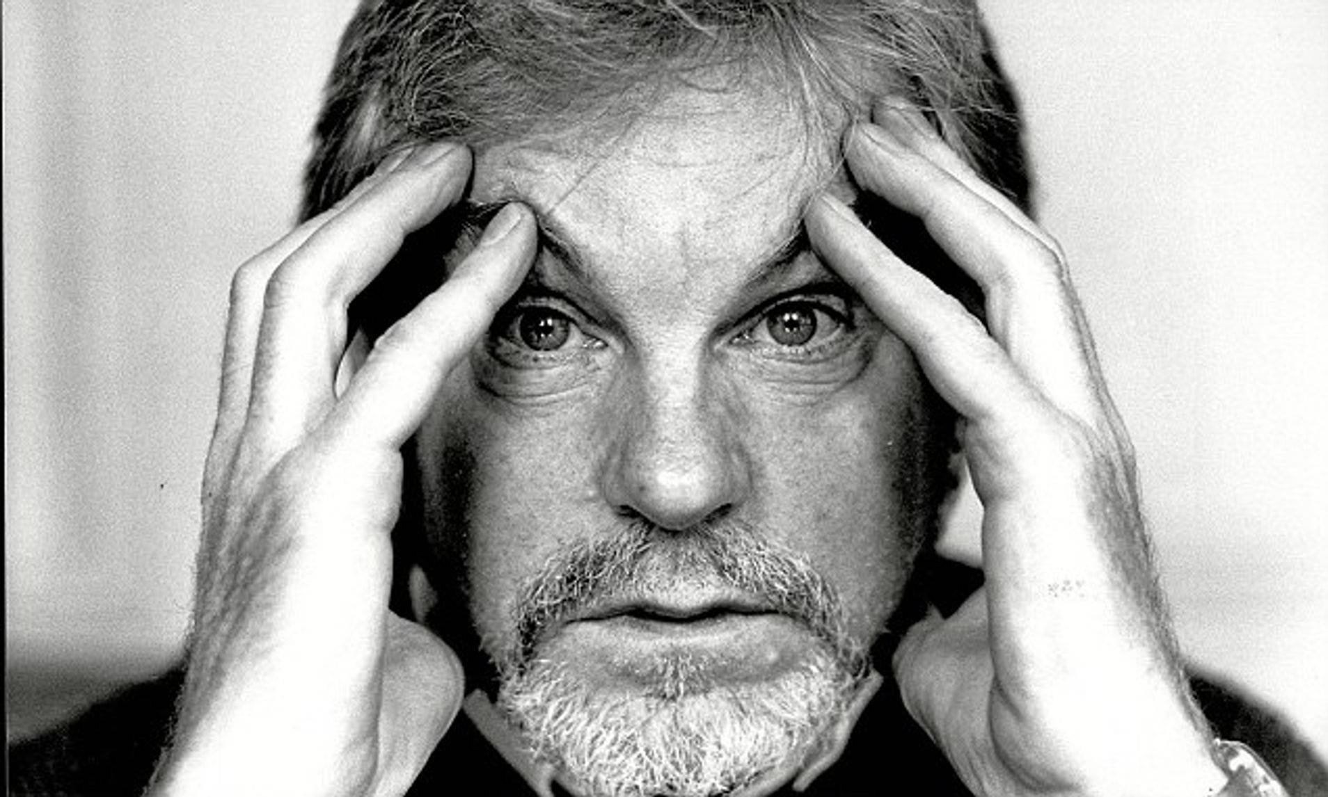 Derek Jacobi, graying hair, beard, HD Desktop Wallpaper