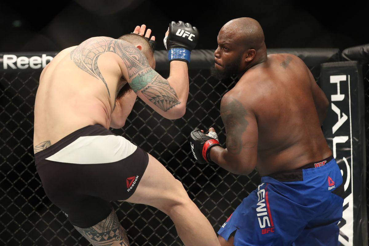 Derrick Lewis, opponent, fence, SD Desktop Wallpaper