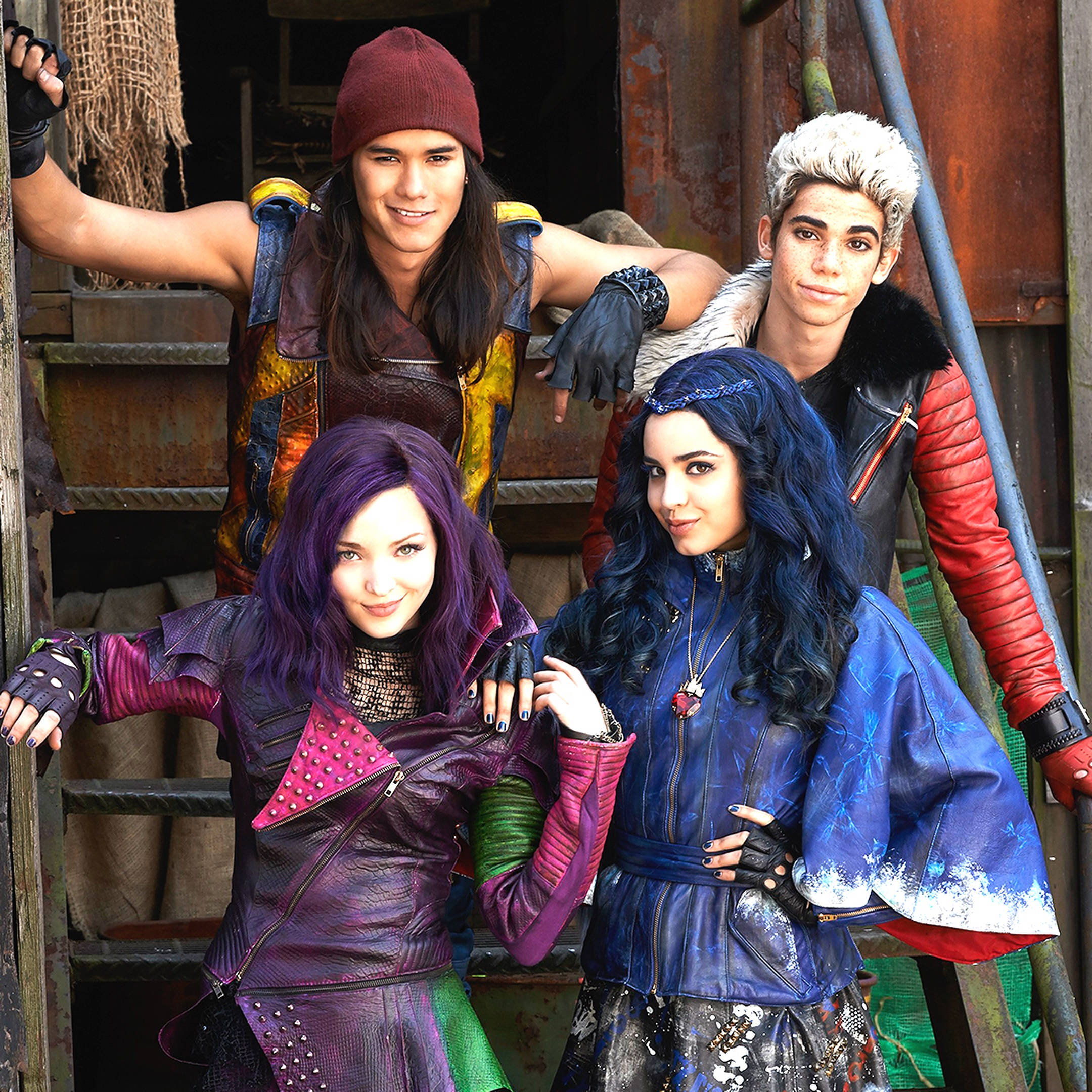 Descendants 3, actors, vibrant costumes, Full HD Desktop Wallpaper