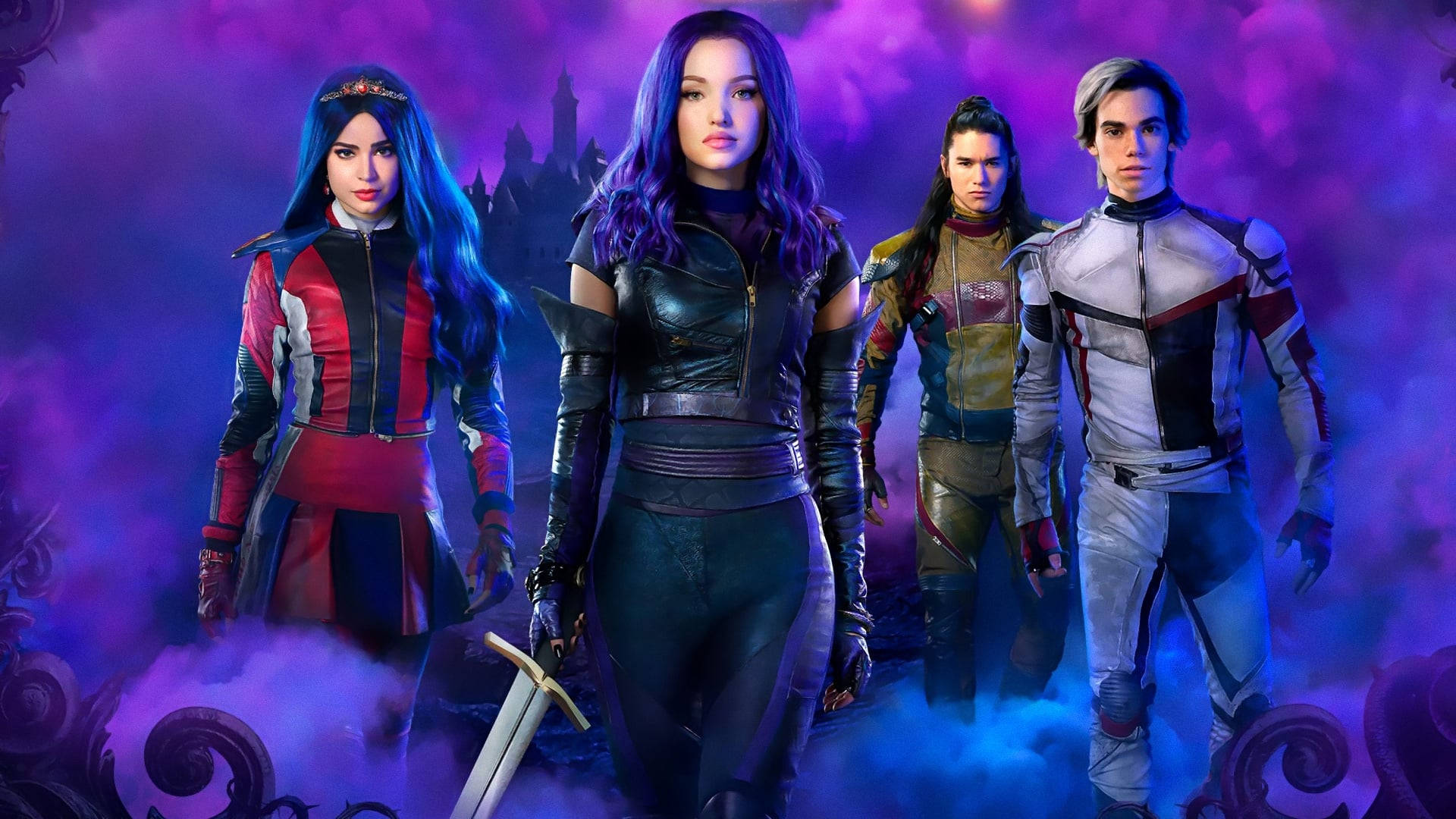 Descendants 3, powerful cast, colorful armor, Full HD Desktop Wallpaper