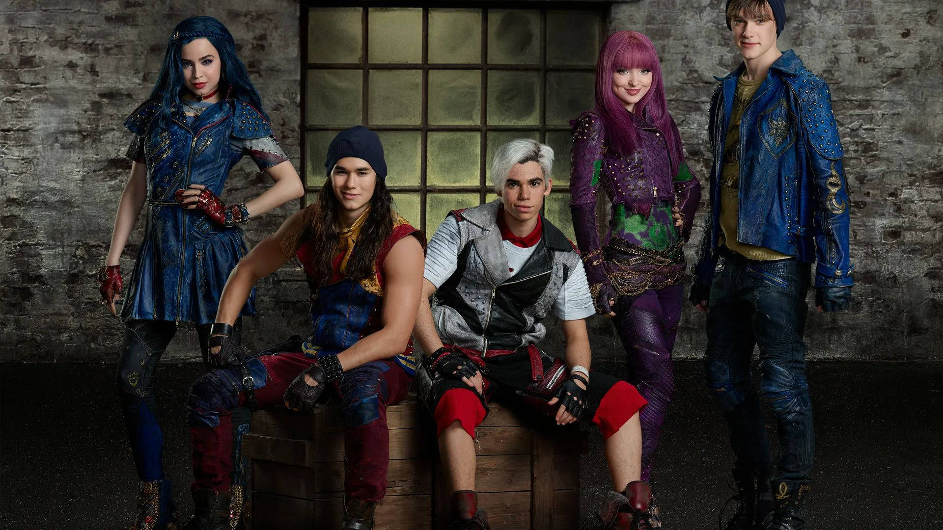 Descendants 2, teens, edgy costumes, Full HD Desktop Wallpaper