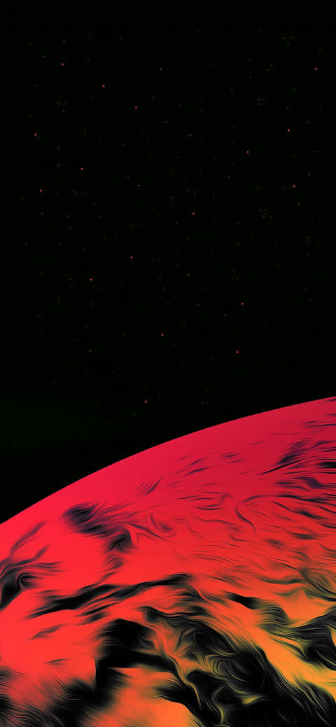 Amoled S, red desert, fiery red, SD Phone Wallpaper