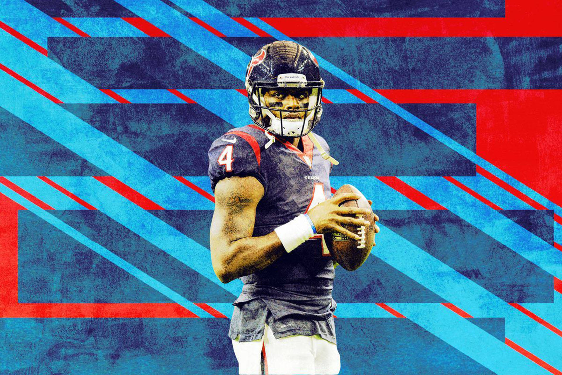 Deshaun Watson, helmet, jersey, Full HD Desktop Wallpaper