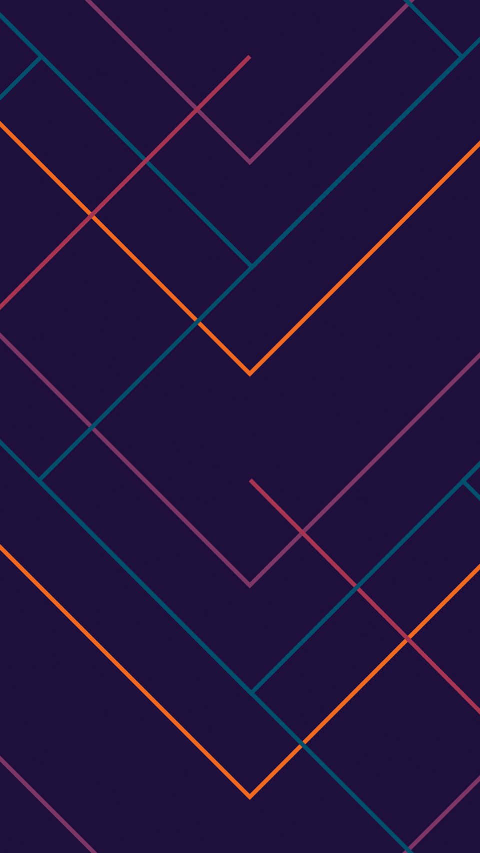 orange, teal, magenta, HD Phone Wallpaper