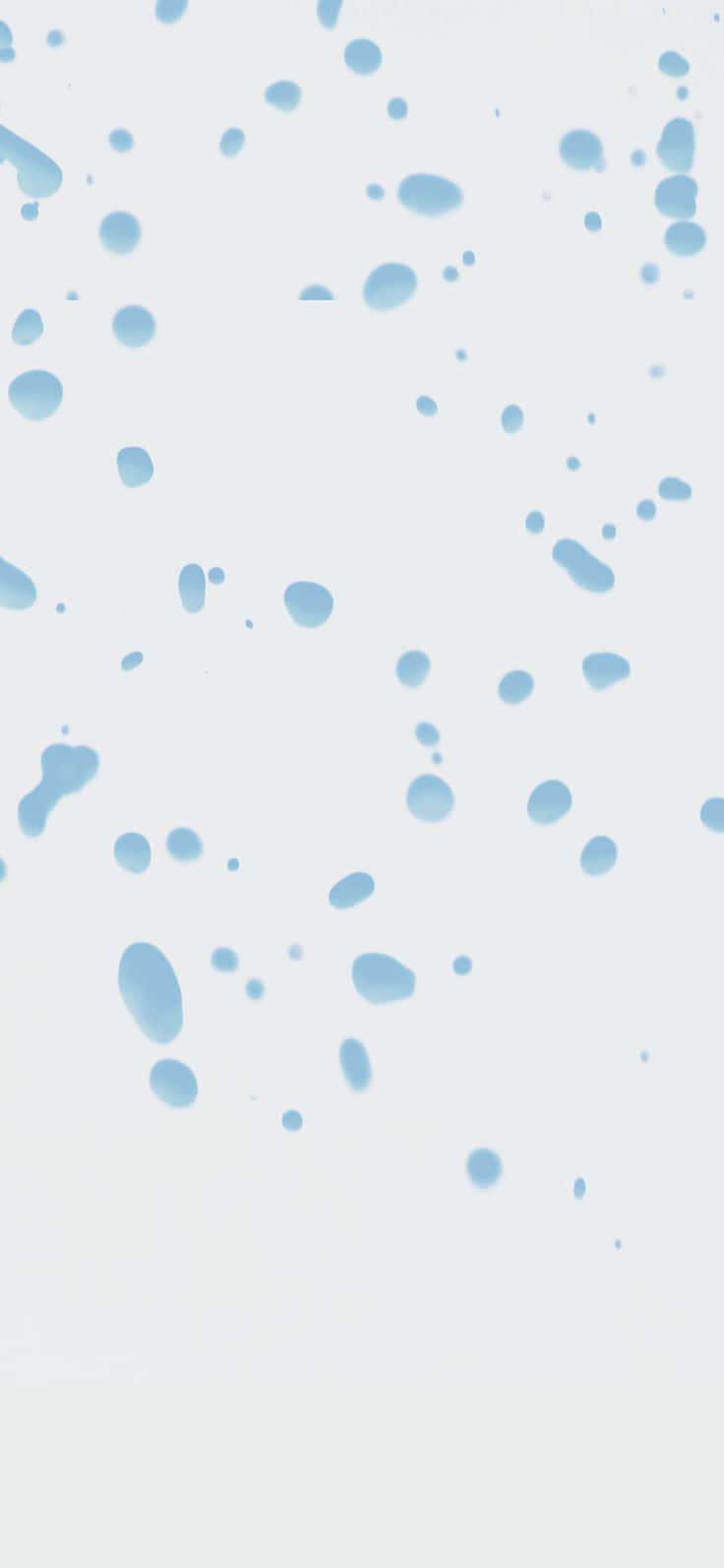 iPhone, soft blue, water droplets, HD Phone Wallpaper