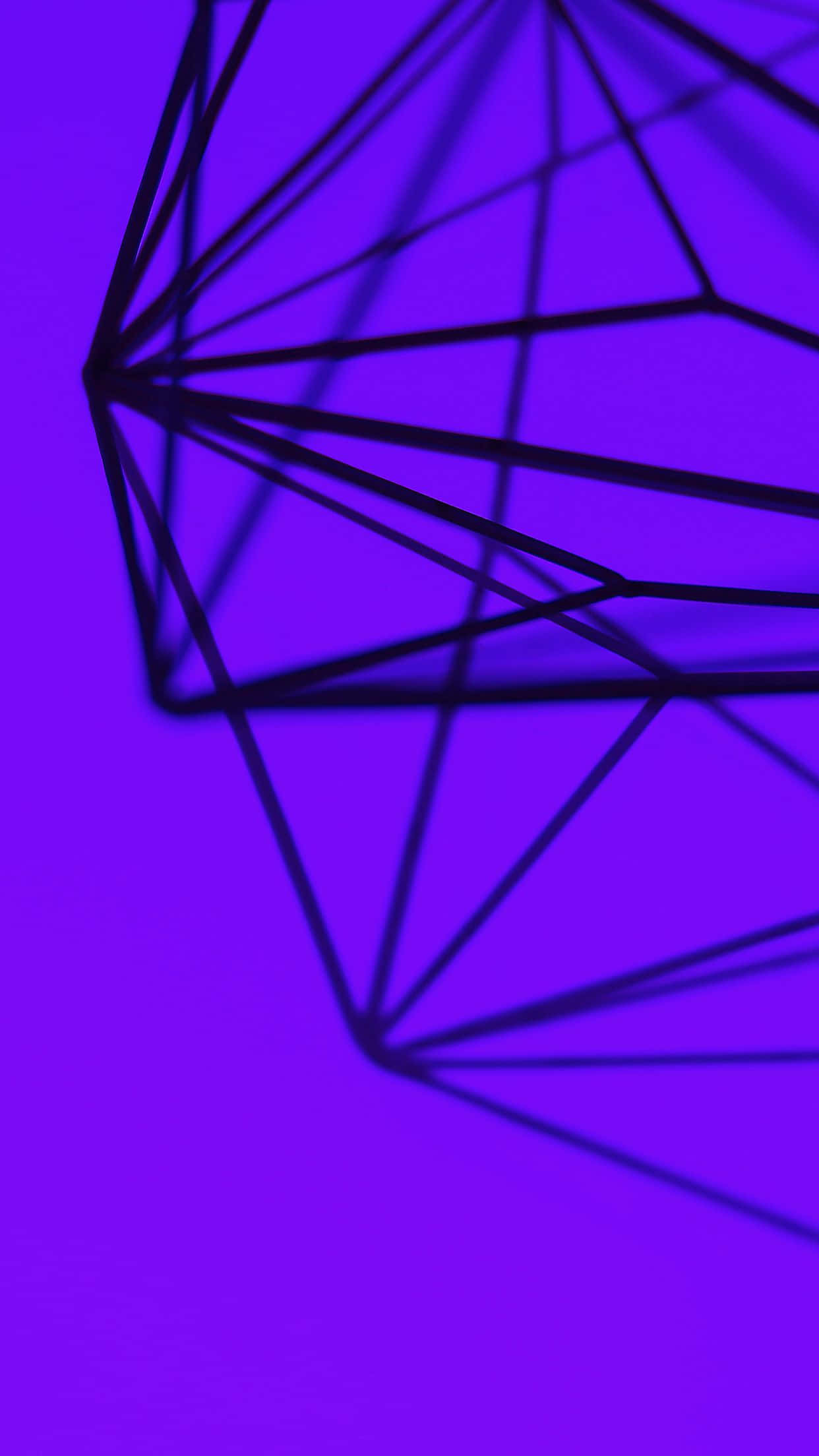 black, purple, geometric, Full HD Phone Wallpaper