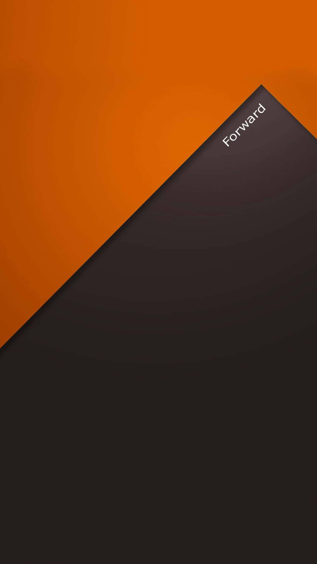 iPhone, Simplicity, warm orange, Full HD Phone Wallpaper