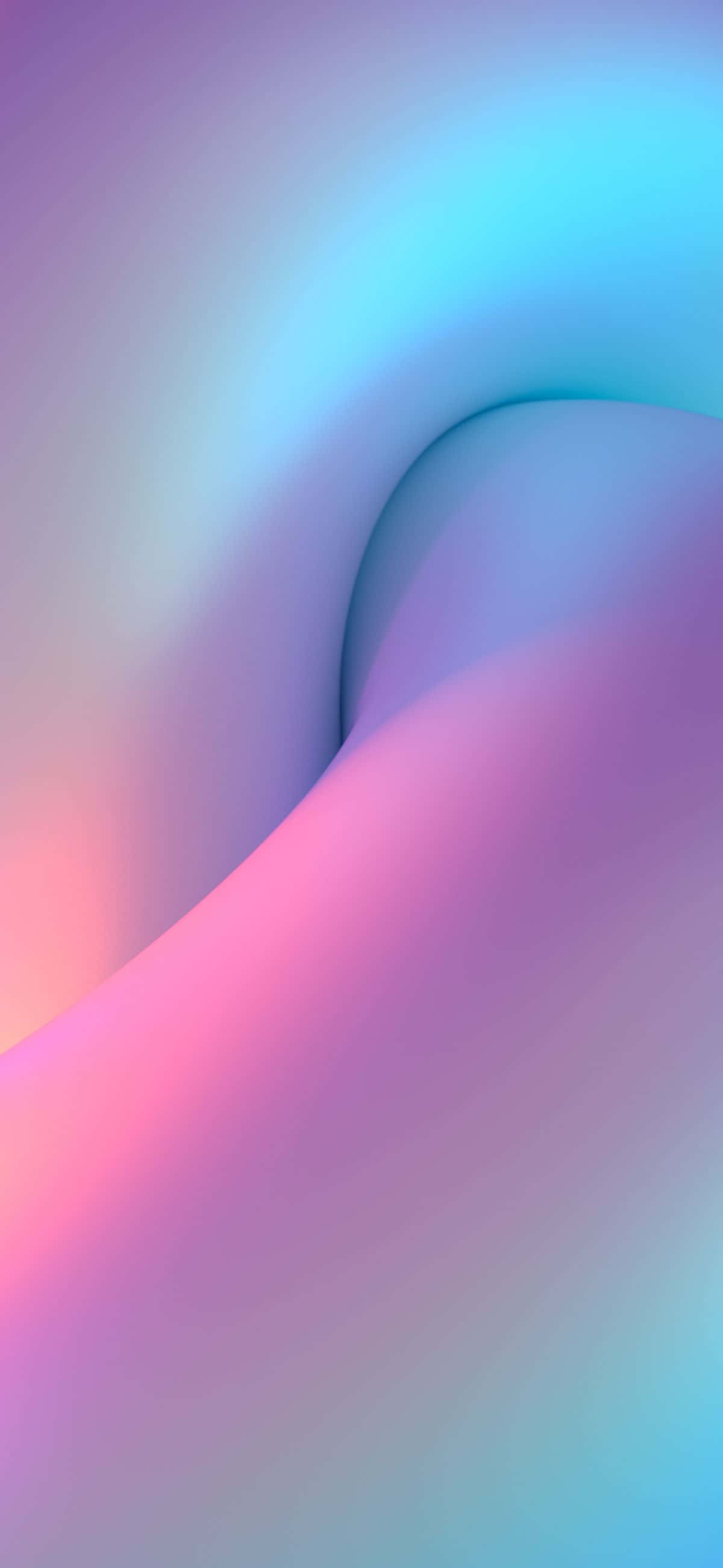 Cyan, Magenta, abstract form, 2K Phone Wallpaper