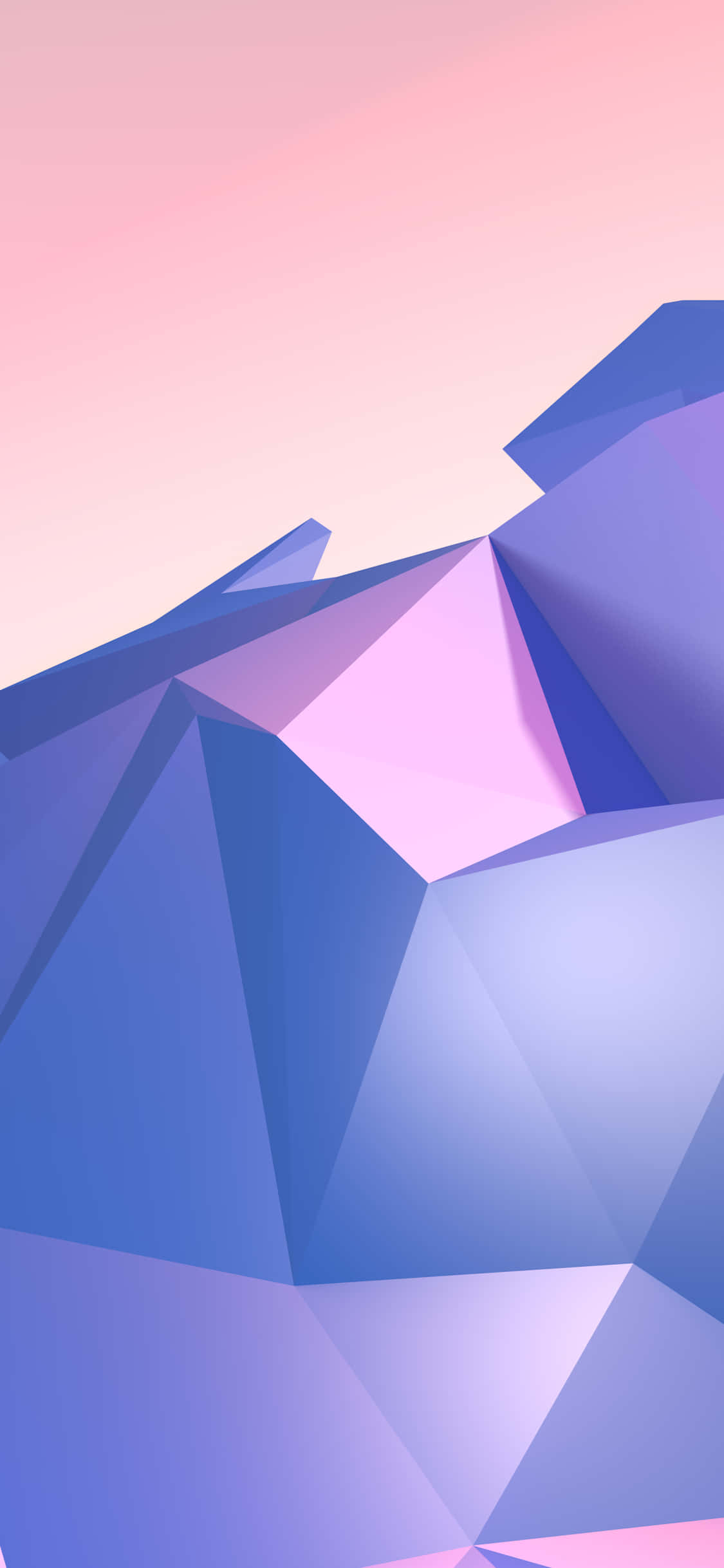 blue, pink, abstract background, Full HD Phone Wallpaper