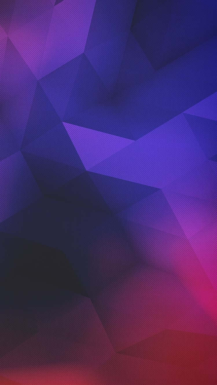 blue, abstract, geometric, HD Phone Wallpaper