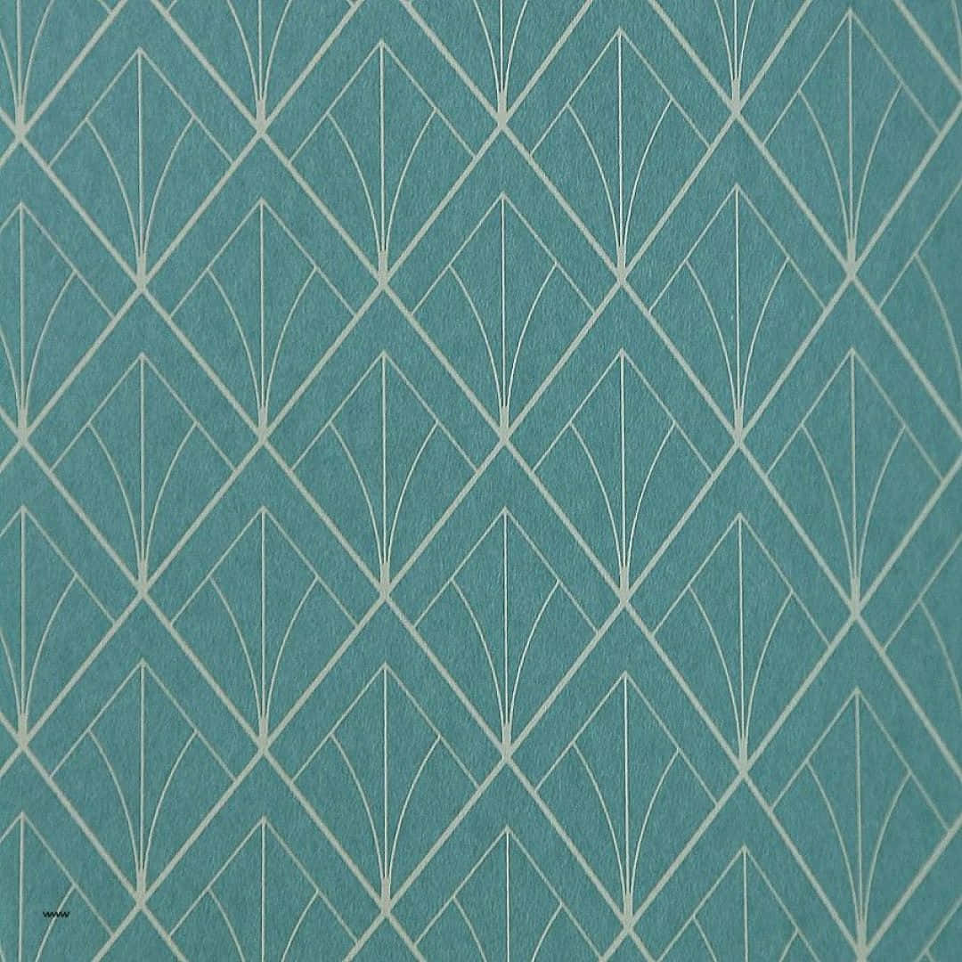 Art Deco, teal, cream-colored, SD Desktop Wallpaper