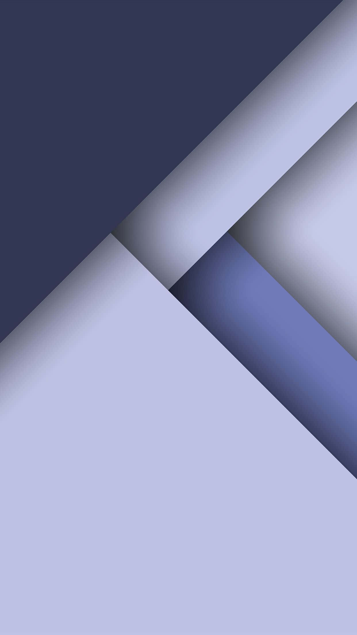 abstract geometric, overlapping diagonal planes, gradient shades of blue and lavender, Full HD Phone Wallpaper