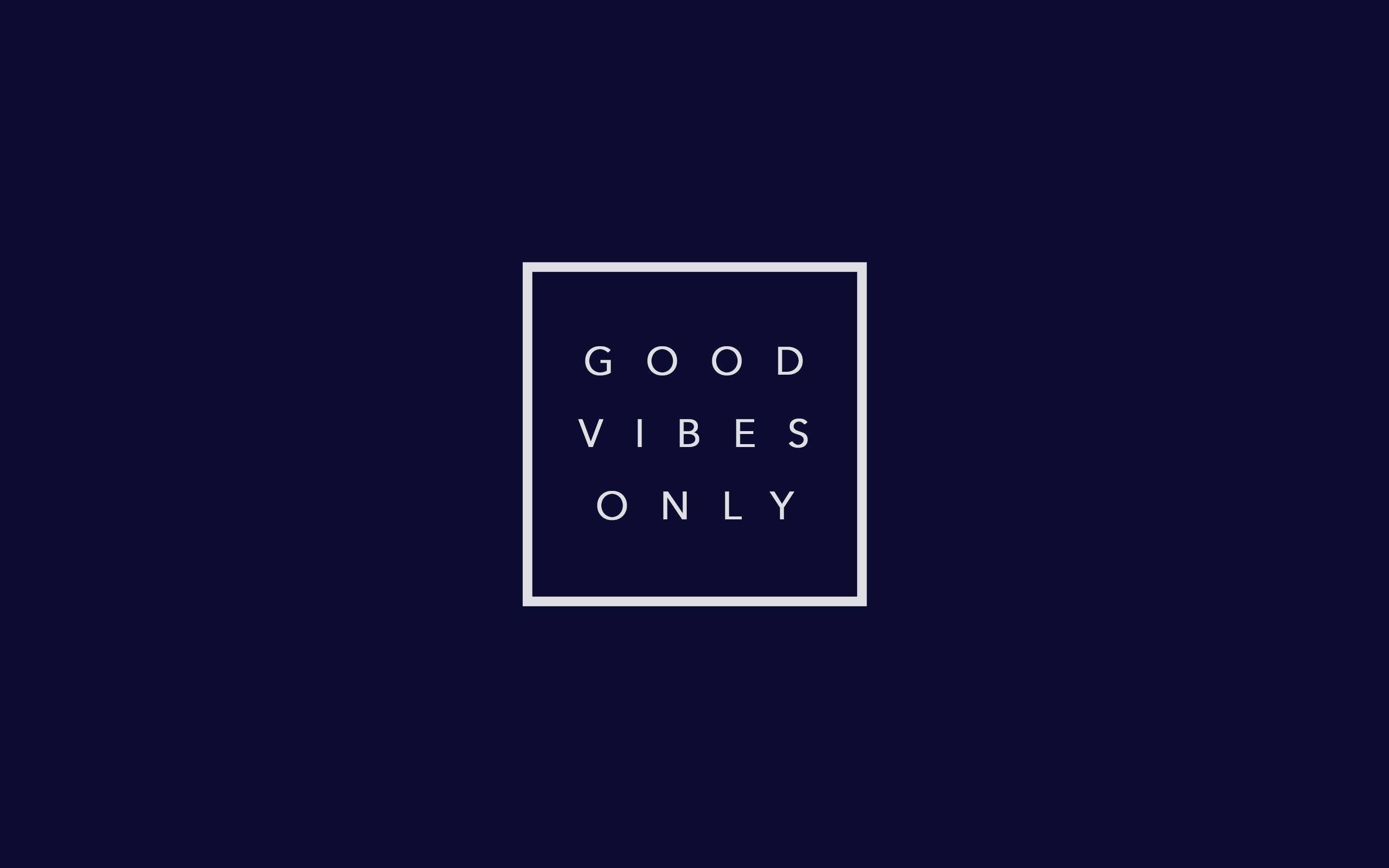 desktop aesthetic, dark blue background, white square frame, 2K Desktop Wallpaper