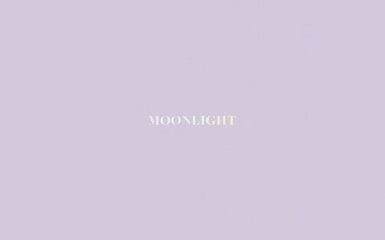 Desktop Aesthetic, lavender, moonlight, HD Desktop Wallpaper