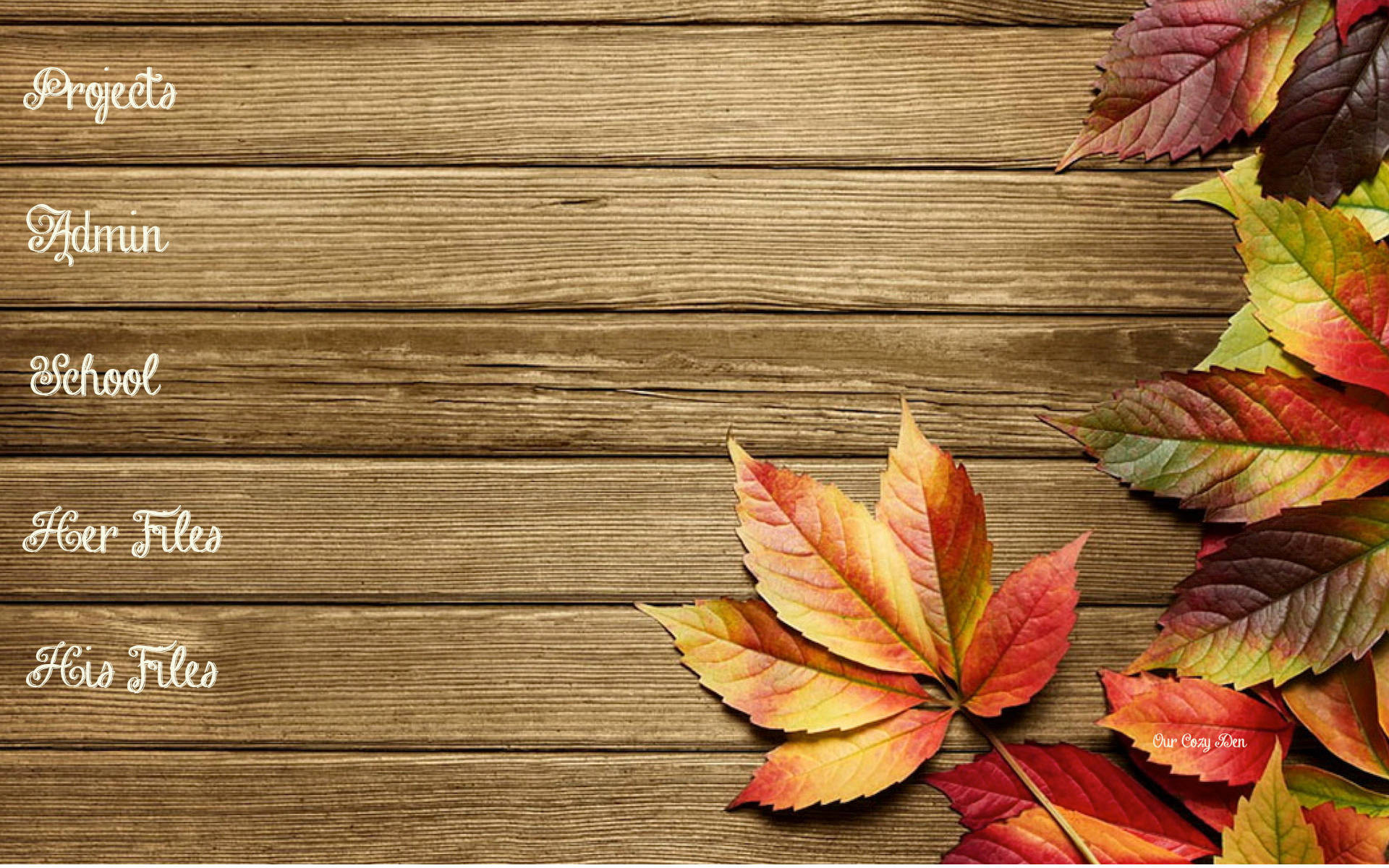 leaves, wood, rustic wooden surface, Full HD Desktop Wallpaper