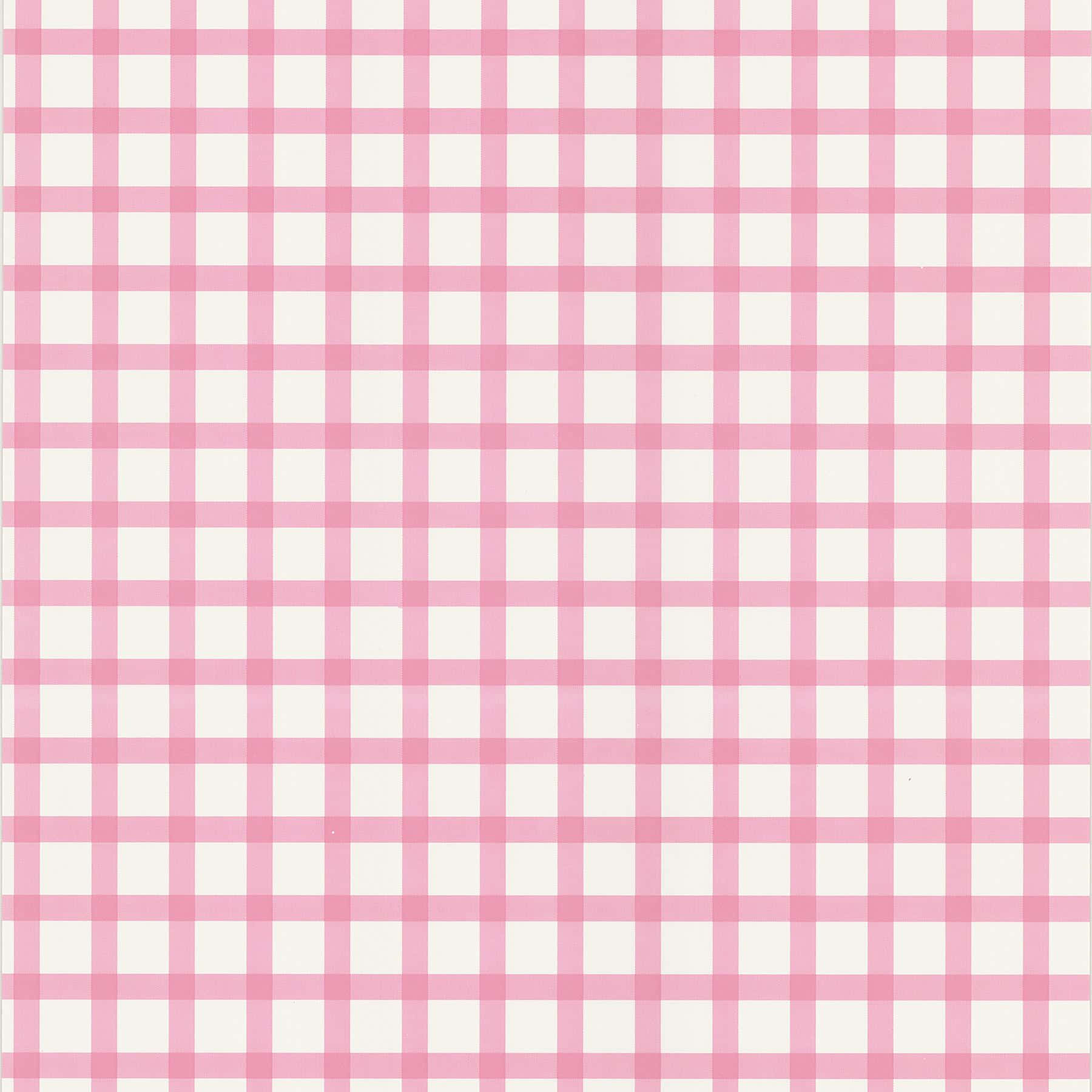 pink and white gingham check pattern, soft pastel tones, clean geometric lines, HD Desktop Wallpaper