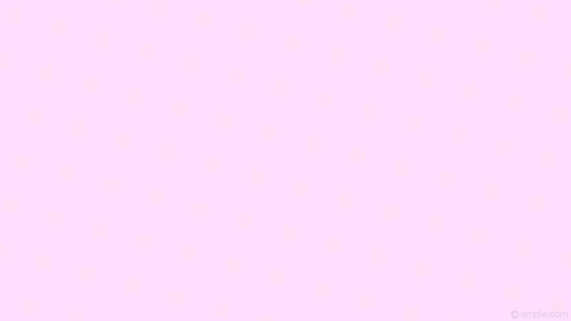 pink background, white polka dot pattern, soft pastel pink, Full HD Desktop Wallpaper