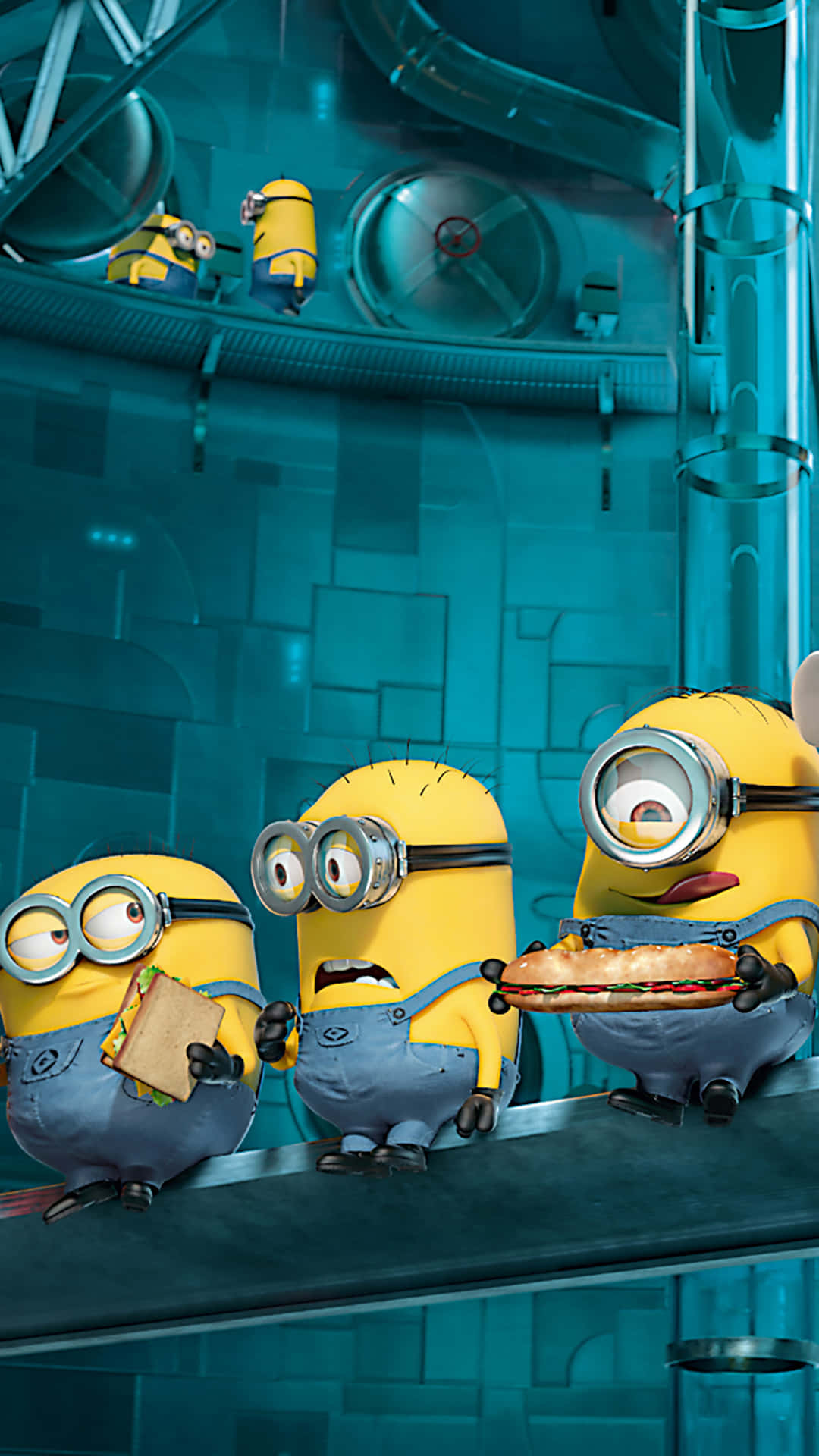 Despicable Me Minion, iPhone, yellow Minions, Full HD Phone Wallpaper