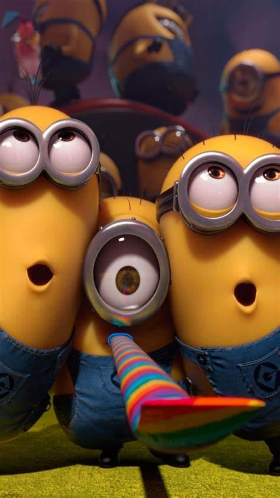 Despicable Me Minion, iPhone, yellow Minions, HD Phone Wallpaper