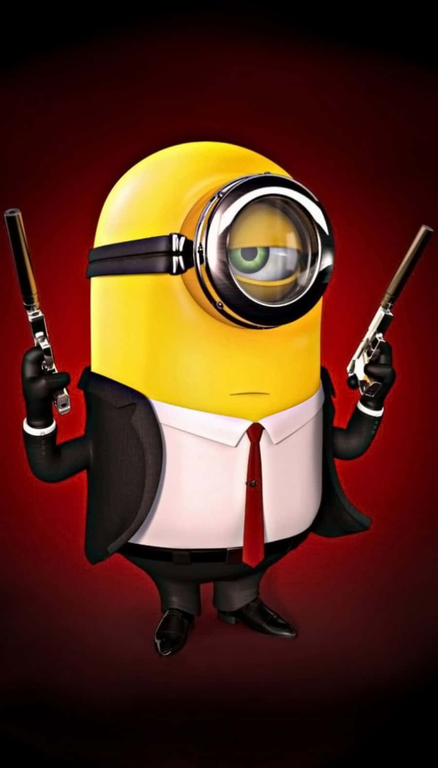 Despicable Me Minion, iPhone, yellow Minion, HD Phone Wallpaper