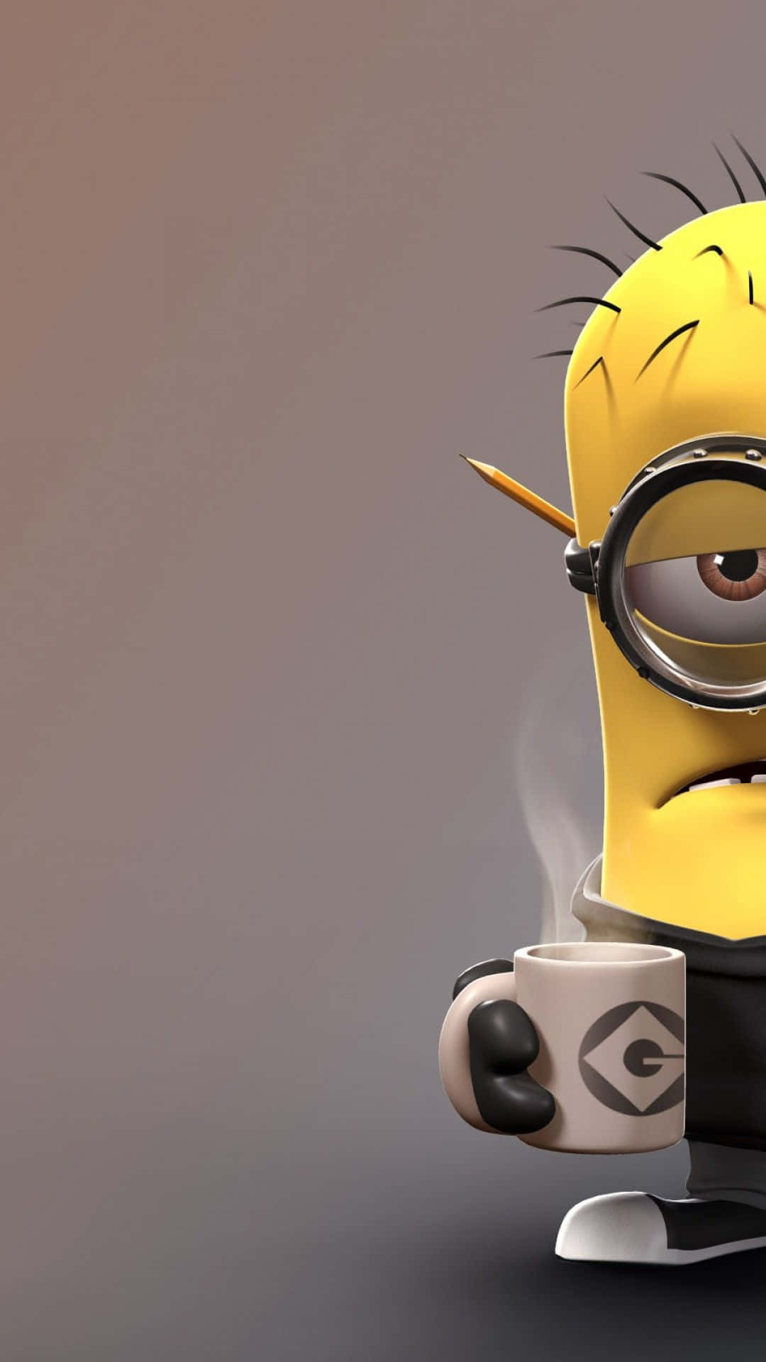Despicable Me Minion, iPhone, yellow Minion, Full HD Phone Wallpaper