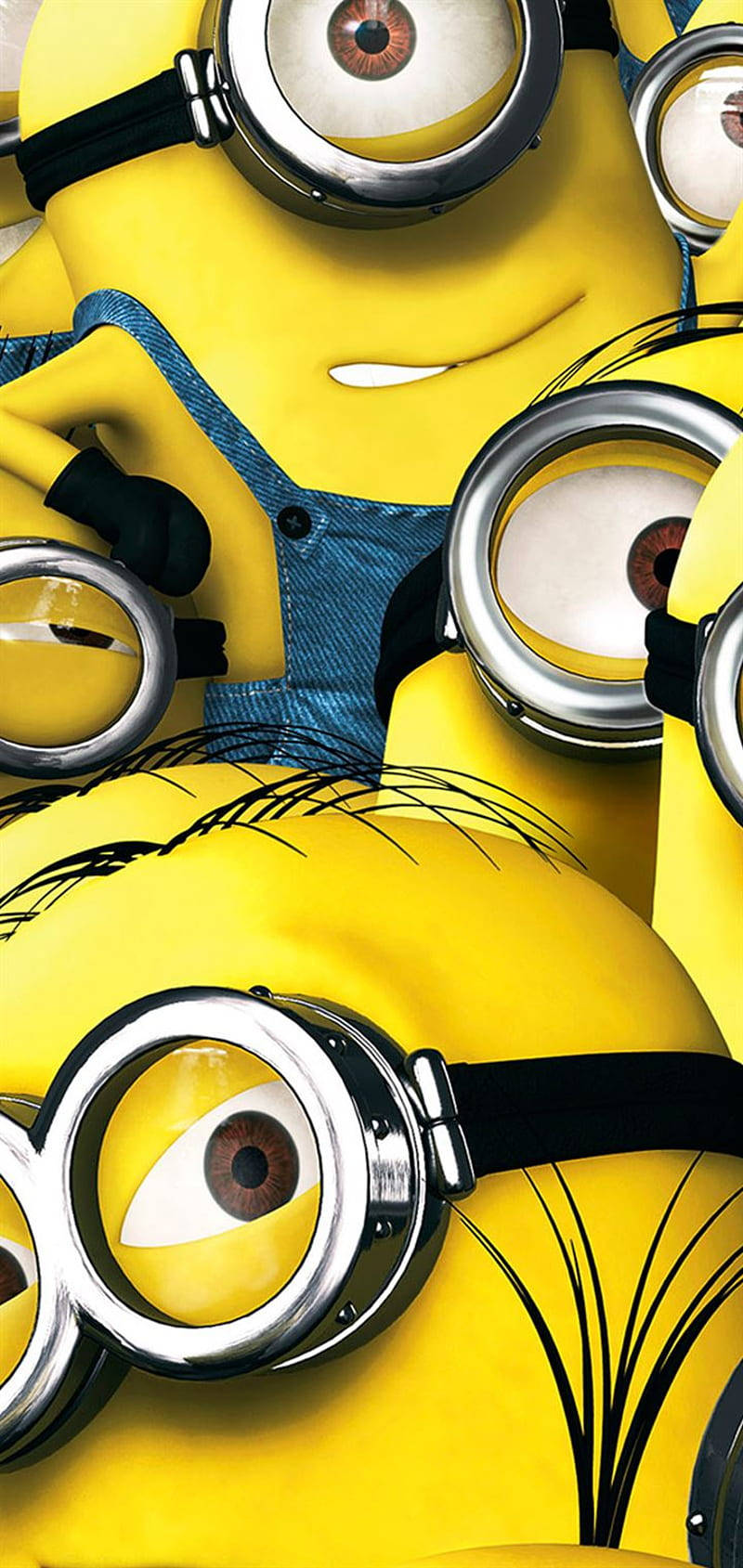 Minion, yellow Minions, one eye goggles, HD Phone Wallpaper