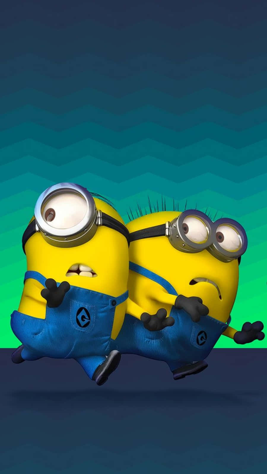 Despicable Me Minion, yellow Minions, blue overalls, HD Phone Wallpaper