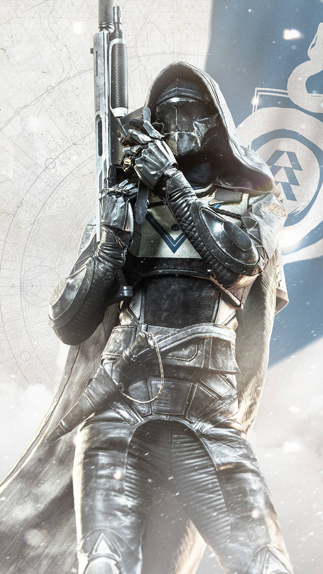 Destiny 2, 1080x1920, hooded armored soldier, Full HD Phone Wallpaper