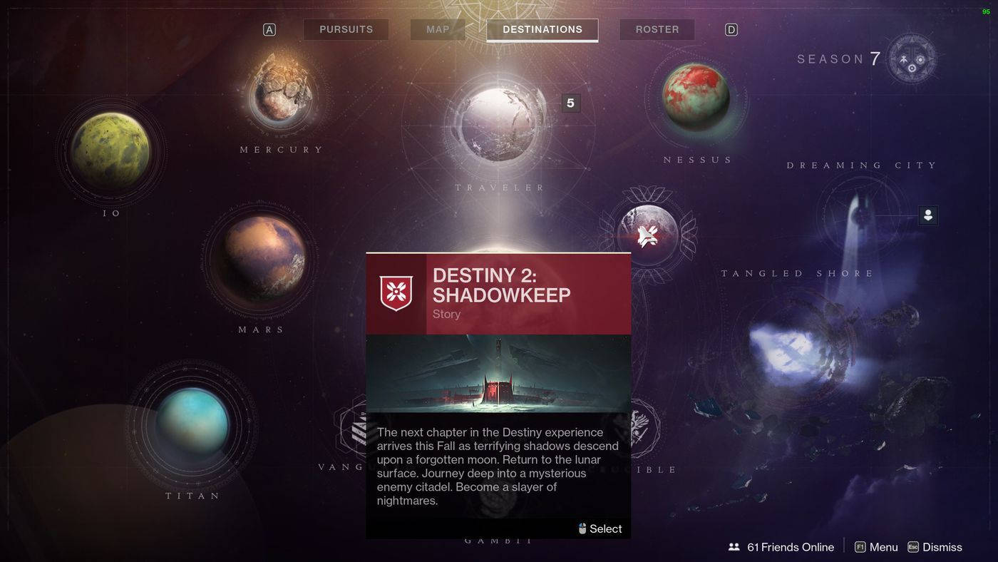 Destiny 2, Shadowkeep, story mission, HD Desktop Wallpaper