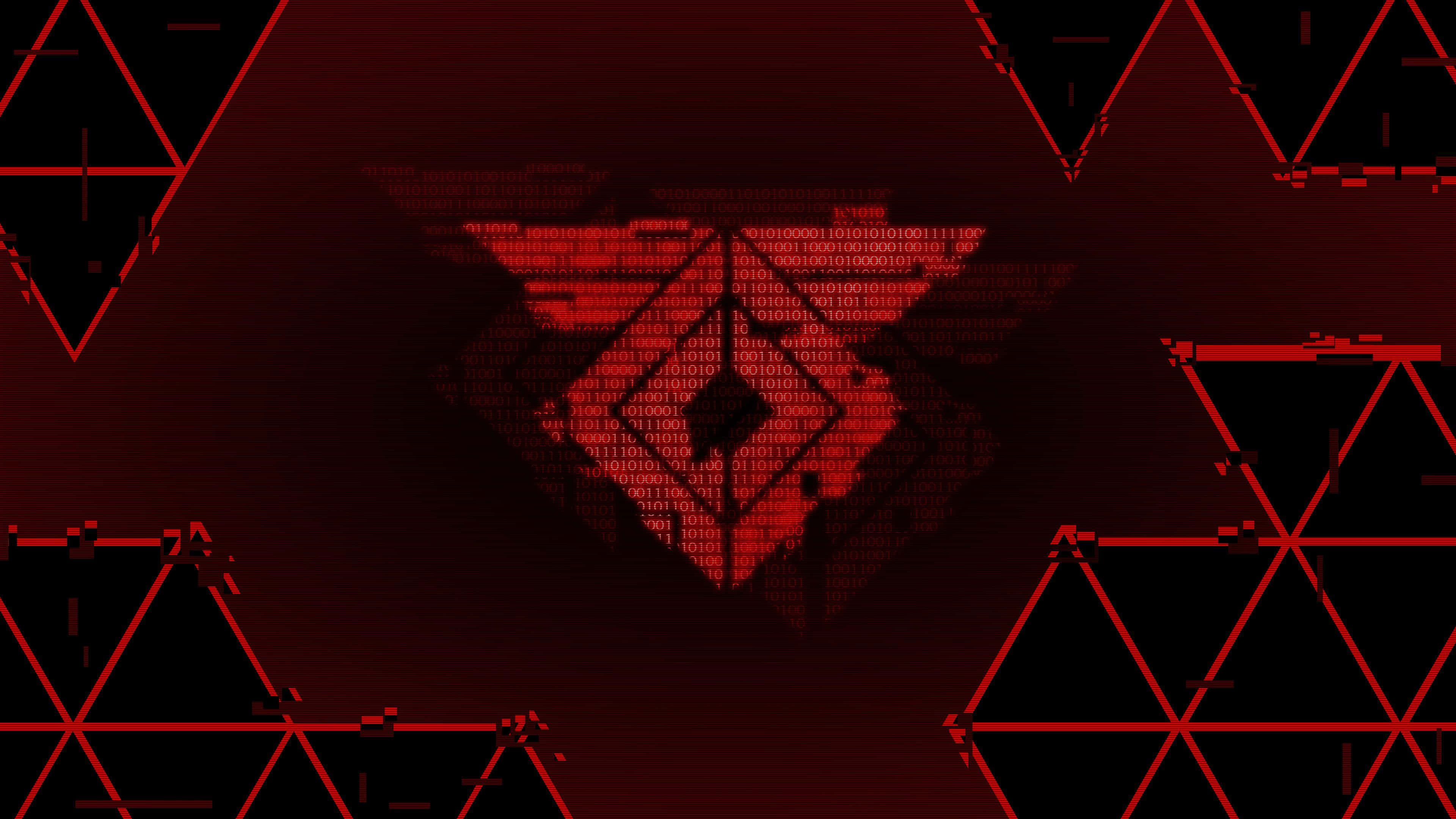 Destiny 2: Warmind, glowing red digital heart, binary code, 4K Desktop Wallpaper
