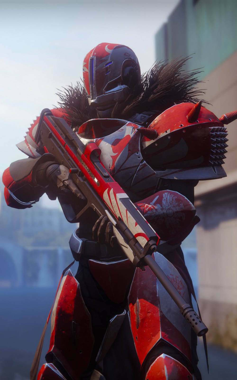 Destiny 2, mobile edition, futuristic warrior, HD Phone Wallpaper