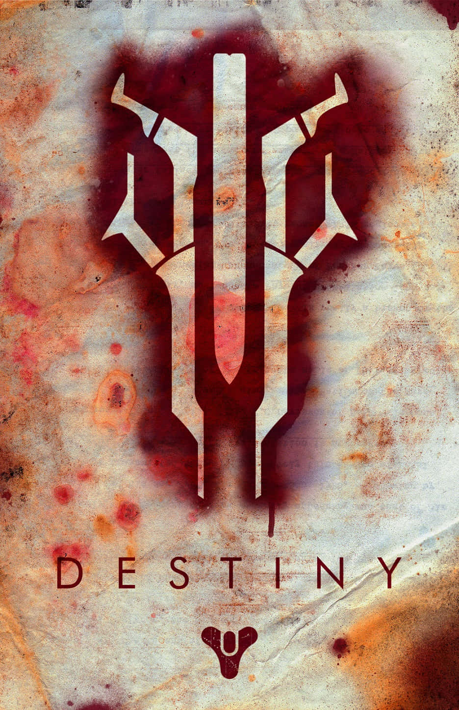 Destiny, Destiny logo, white, HD Phone Wallpaper