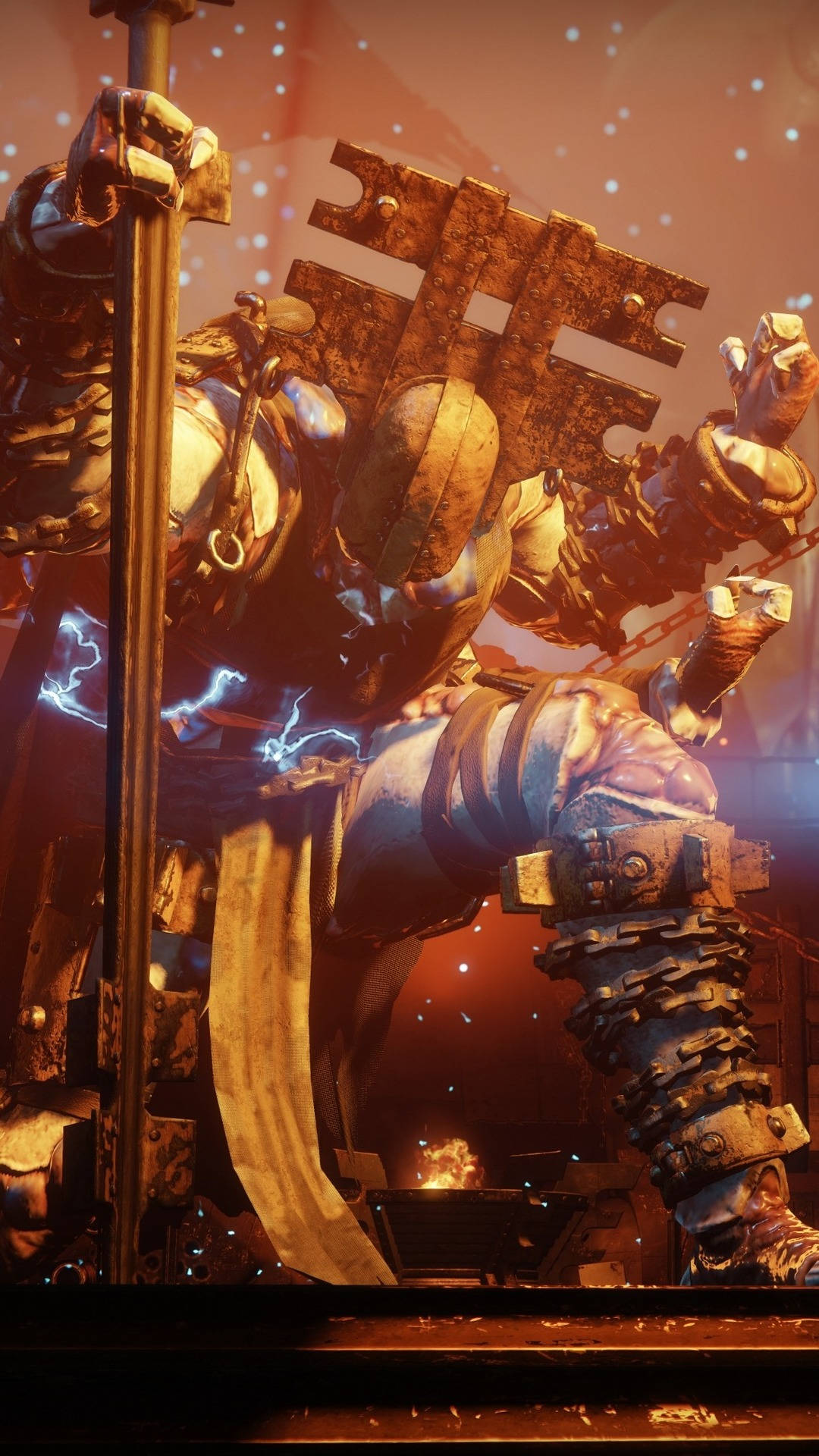 Destiny 2, science fiction-themed action role-playing game, glowing blue energy, Full HD Phone Wallpaper