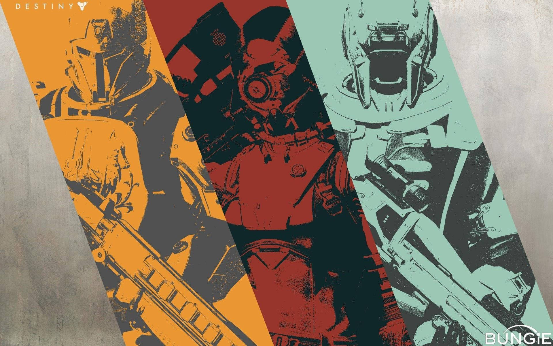 Destiny, orange red, teal, Full HD Desktop Wallpaper