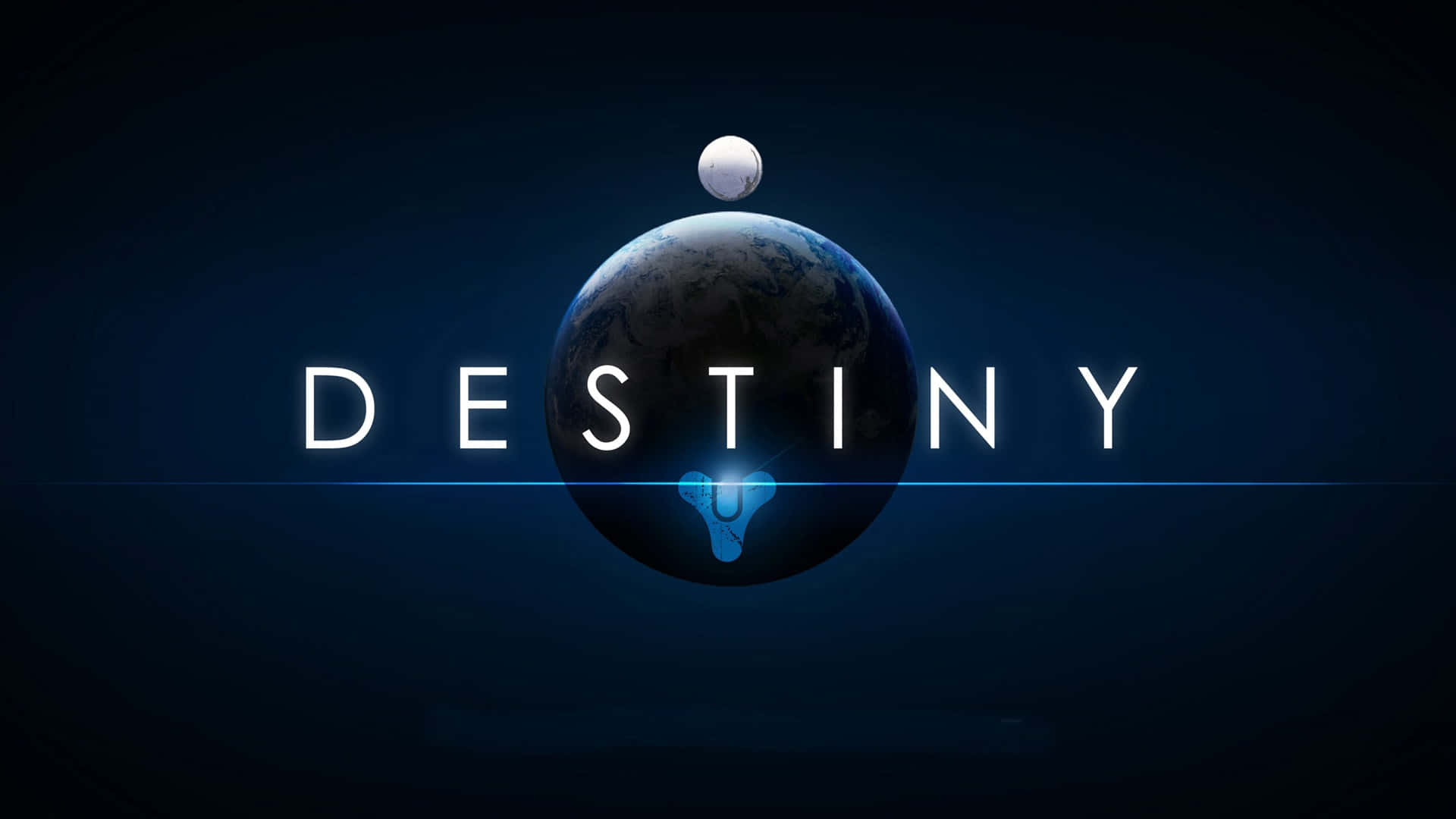 Destiny, Earth, Moon, Full HD Desktop Wallpaper