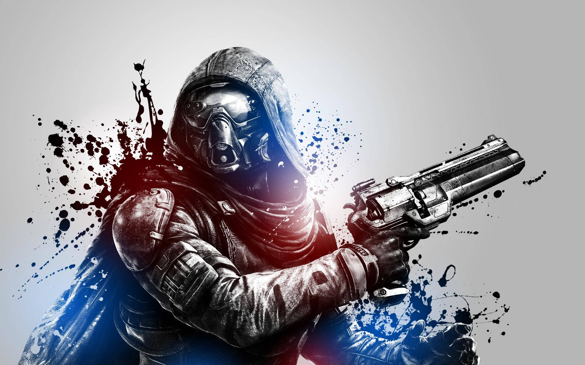 Destiny, hunter, revolver, Full HD Desktop Wallpaper