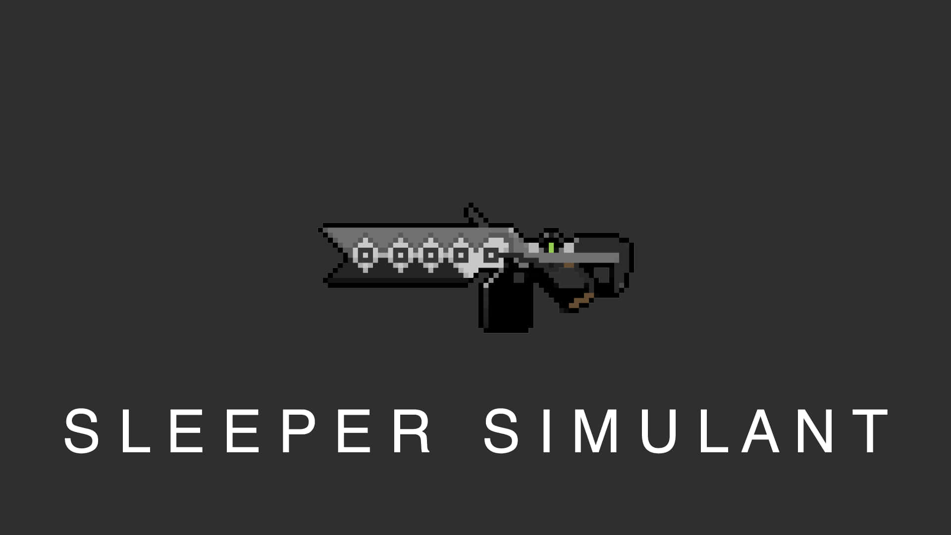 Destiny, pixel art, glowing green eyes, Full HD Desktop Wallpaper