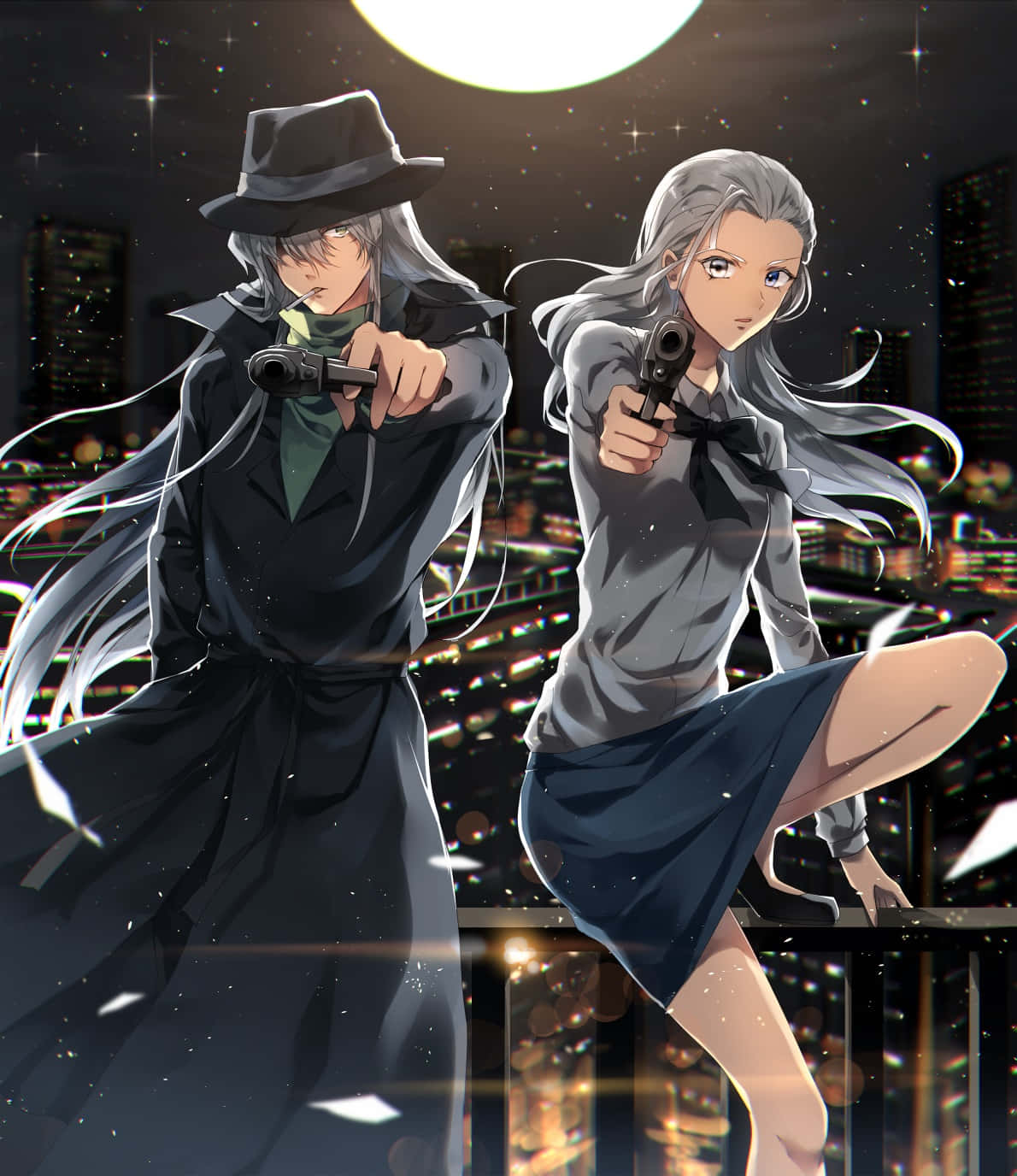 Gin, Detective Conan, mystery episode, HD Phone Wallpaper