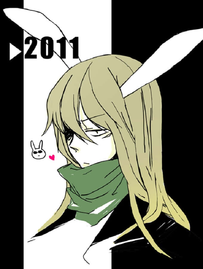 Detective Conan, Gin, bunny ears, SD Phone Wallpaper