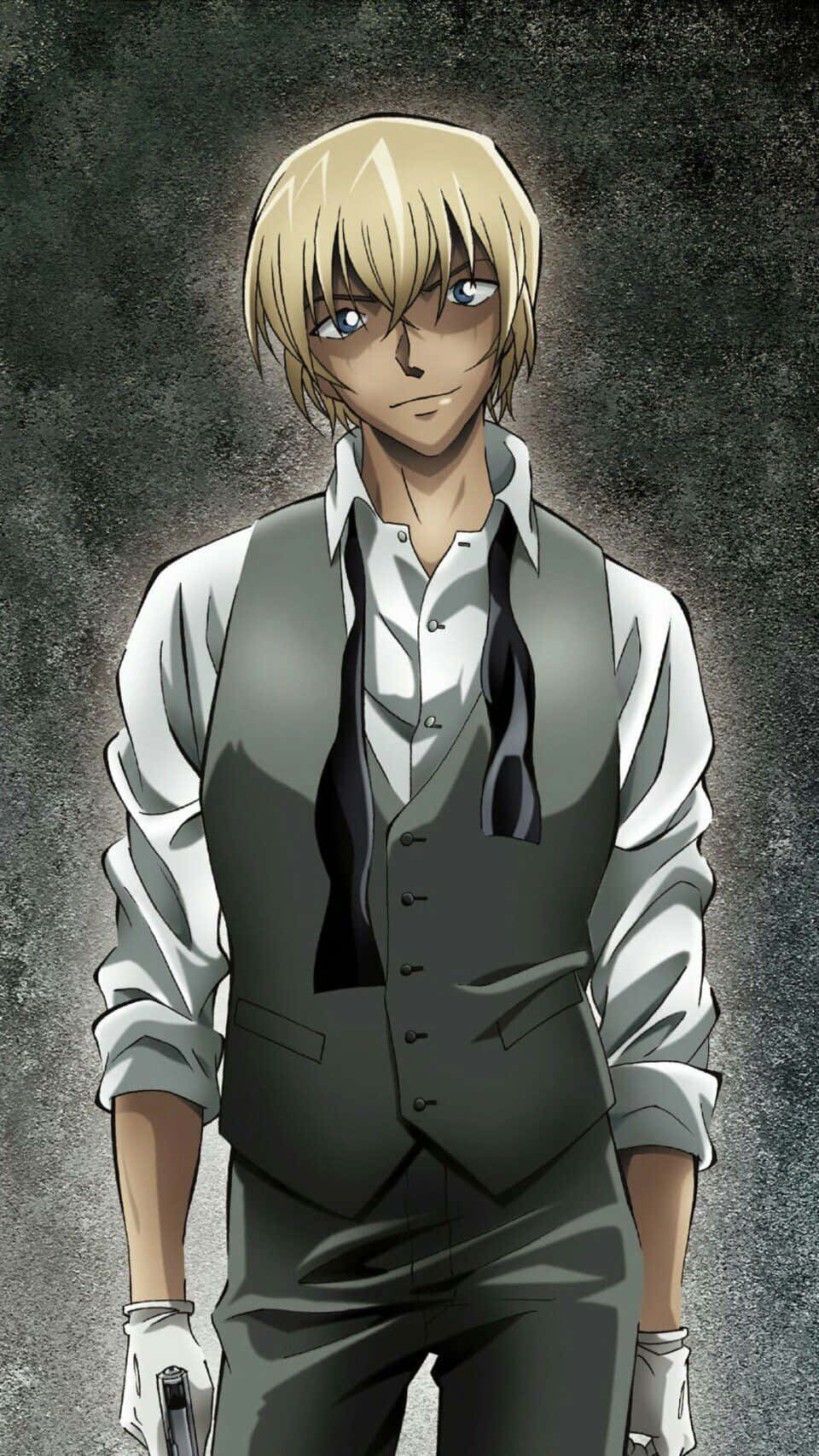 Rei Furuya, Detective Conan, blonde anime man, HD Phone Wallpaper