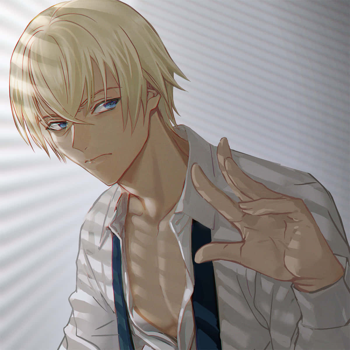 Rei Furuya, Detective Conan, blonde anime man, SD Desktop Wallpaper
